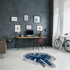 Drip Royal Oak Watch Area / Throw Rug - GraphicRugs