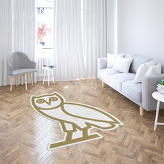 OVO Owl 🦉 Graphic Area / Throw Rug - GraphicRugs