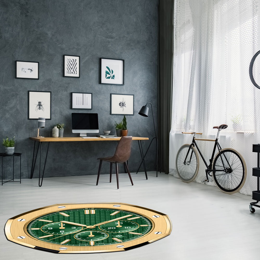 AP "GREEN GOLD" GRAPHIC RUG - GraphicRugs