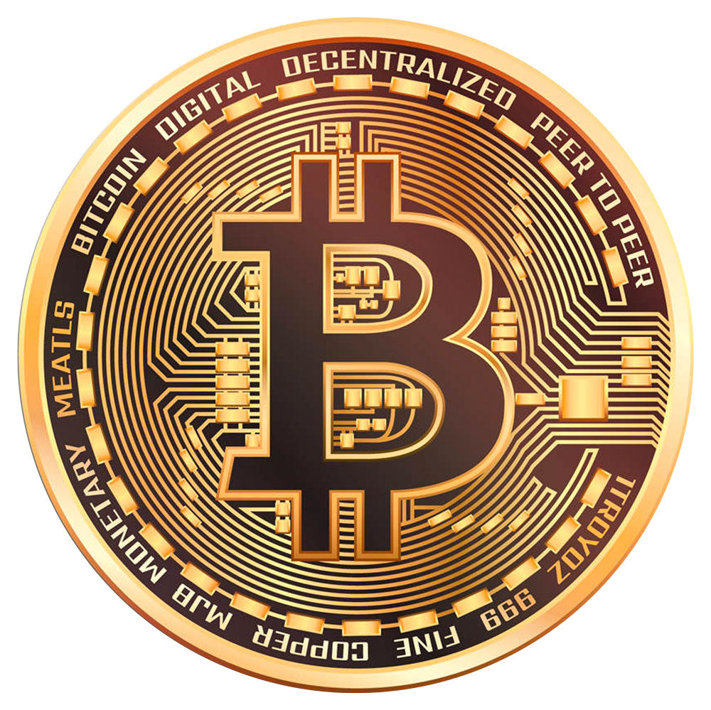 BITCOIN GOLD COIN GRAPHIC RUG - GraphicRugs